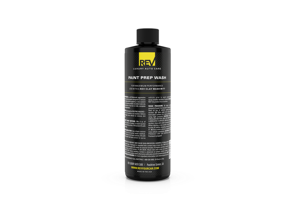 Paint Prep Wash Removes Wax and Sealants